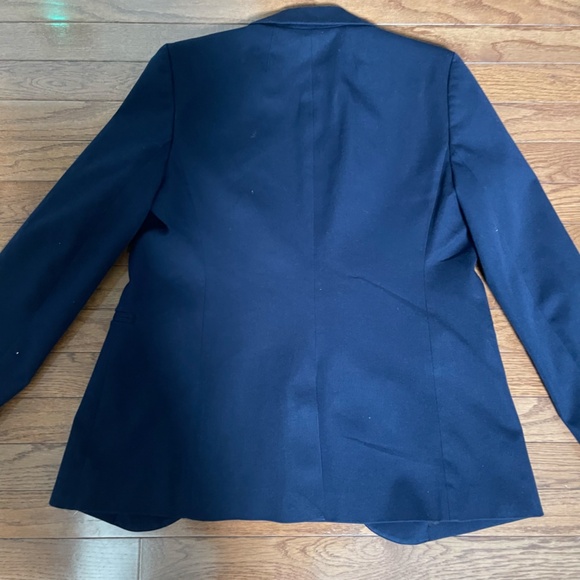 J. Crew Navy Blazer and Pant Suit Set - Size 4 - Picture 10 of 16